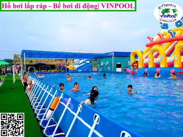 Hồ bơi di động - Thiết Kế Và Thi Công Hồ Bơi VINPOOL - Công Ty TNHH VINPOOL